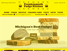 Tablet Screenshot of frankenmuthfudge.com